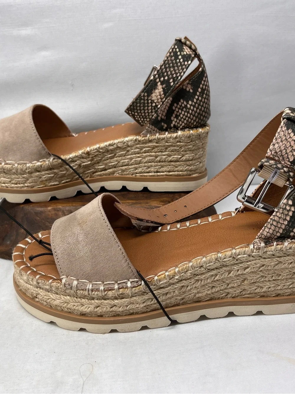 Universal Thread taupe suede